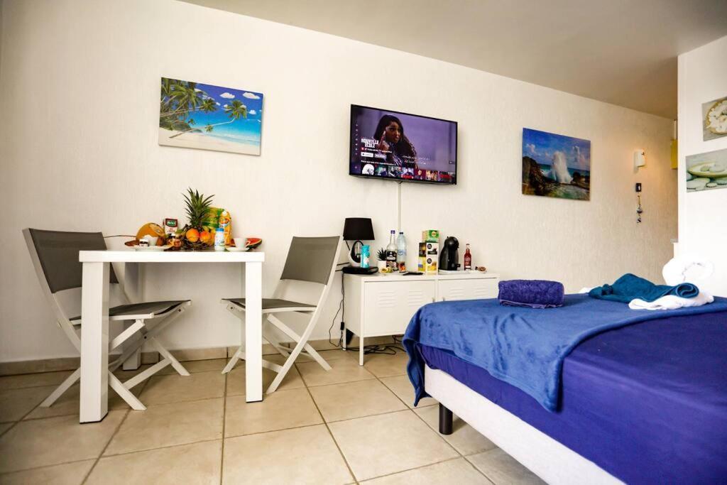 Paradis Studio & Plage A 1 Min Le Gosier  Ngoại thất bức ảnh
