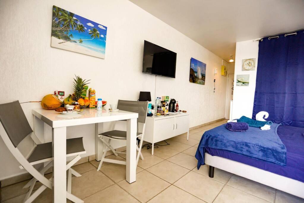 Paradis Studio & Plage A 1 Min Le Gosier  Ngoại thất bức ảnh